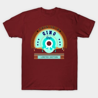 Gino Name Style T-Shirt